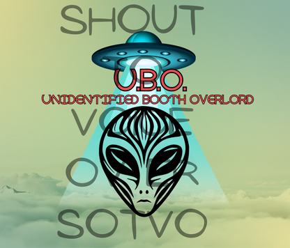 U.B.O. Unidentified Booth Overlord: Stainless Steel Water Bottle