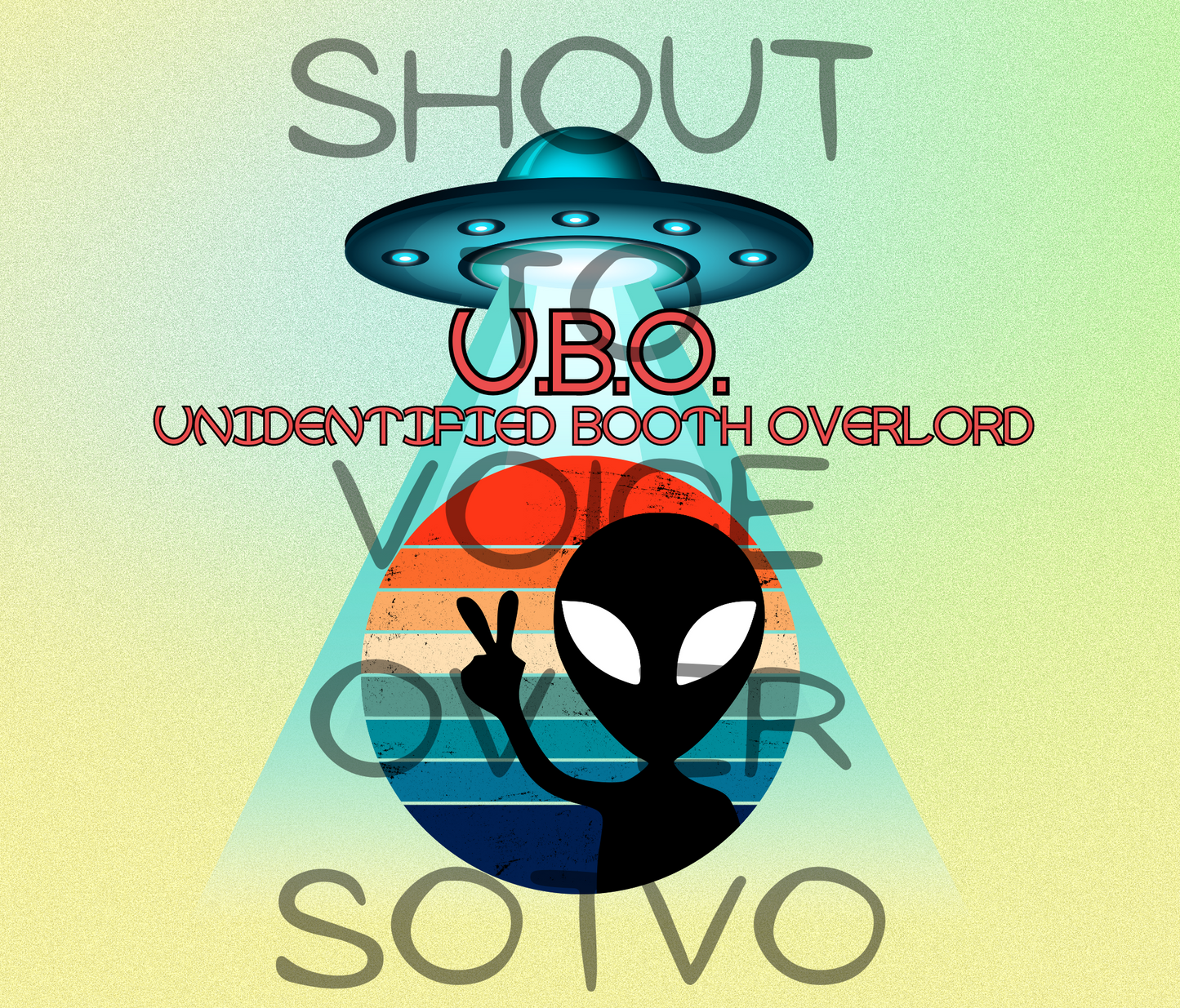 U.B.O. Unidentified Booth Overlord: Stainless Steel Water Bottle