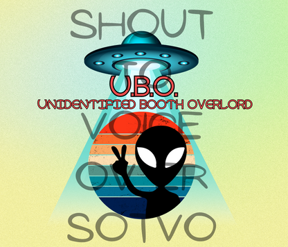 U.B.O. Unidentified Booth Overlord: Stainless Steel Water Bottle