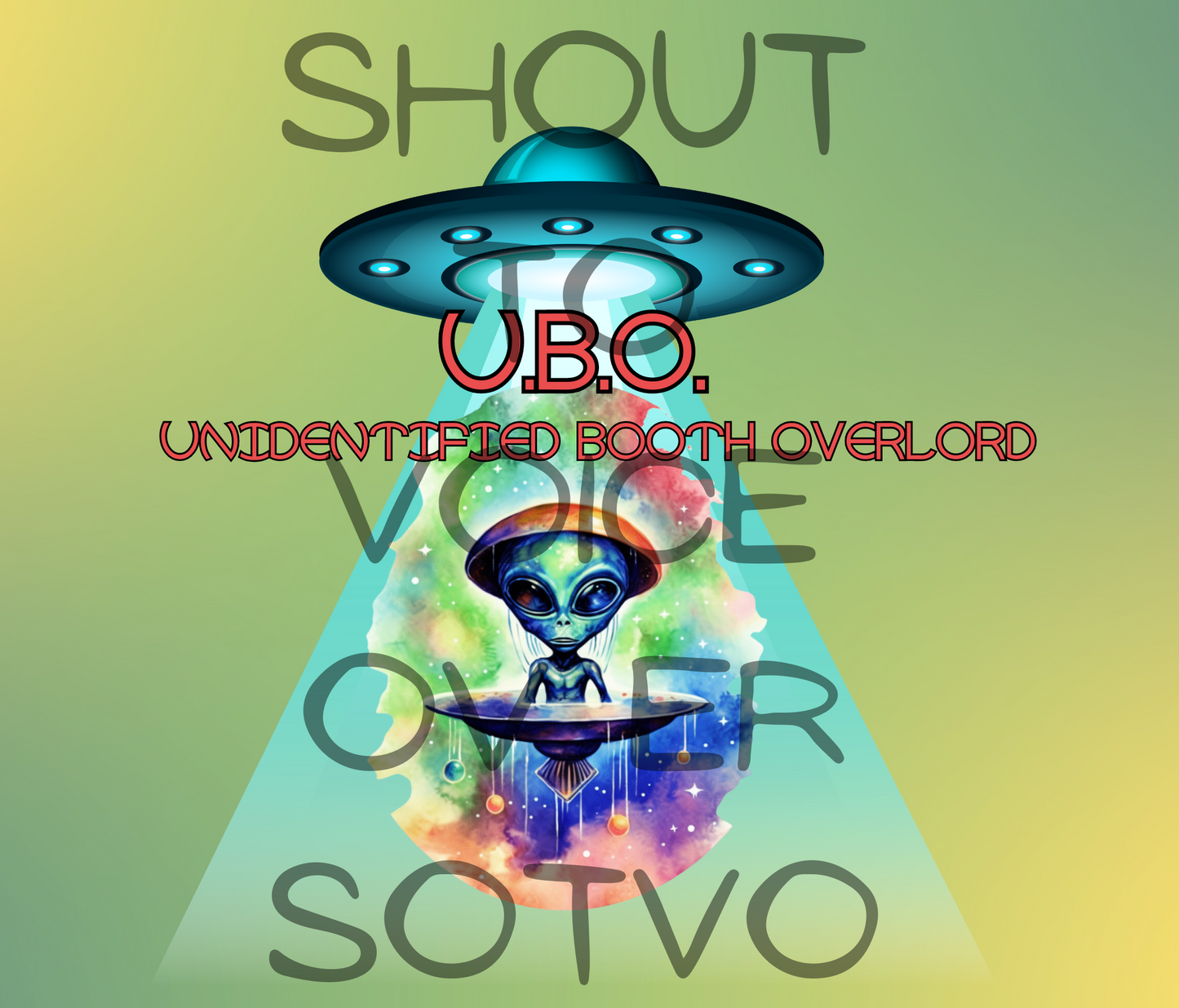 U.B.O. Unidentified Booth Overlord: Groovy: Stainless Steel Water Bottle