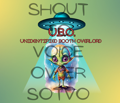 U.B.O. Unidentified Booth Overlord: Stainless Steel Water Bottle