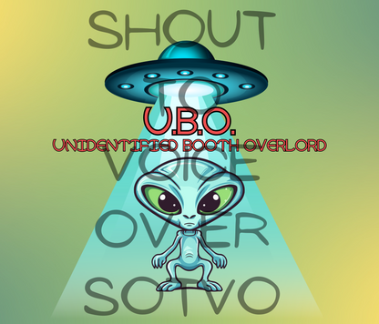 U.B.O. Unidentified Booth Overlord: Stainless Steel Water Bottle