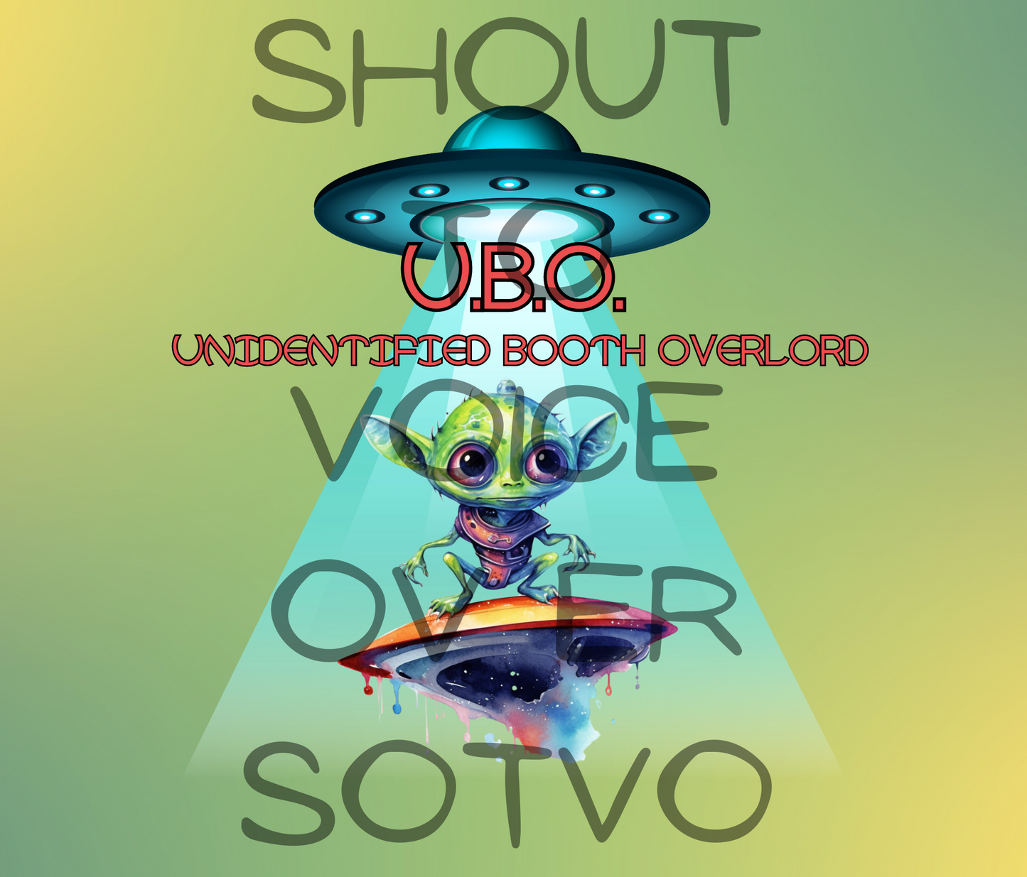 U.B.O. Unidentified Booth Overlord: Stainless Steel Water Bottle