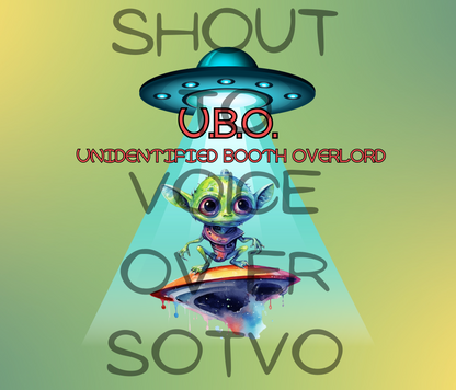 U.B.O. Unidentified Booth Overlord: Stainless Steel Water Bottle