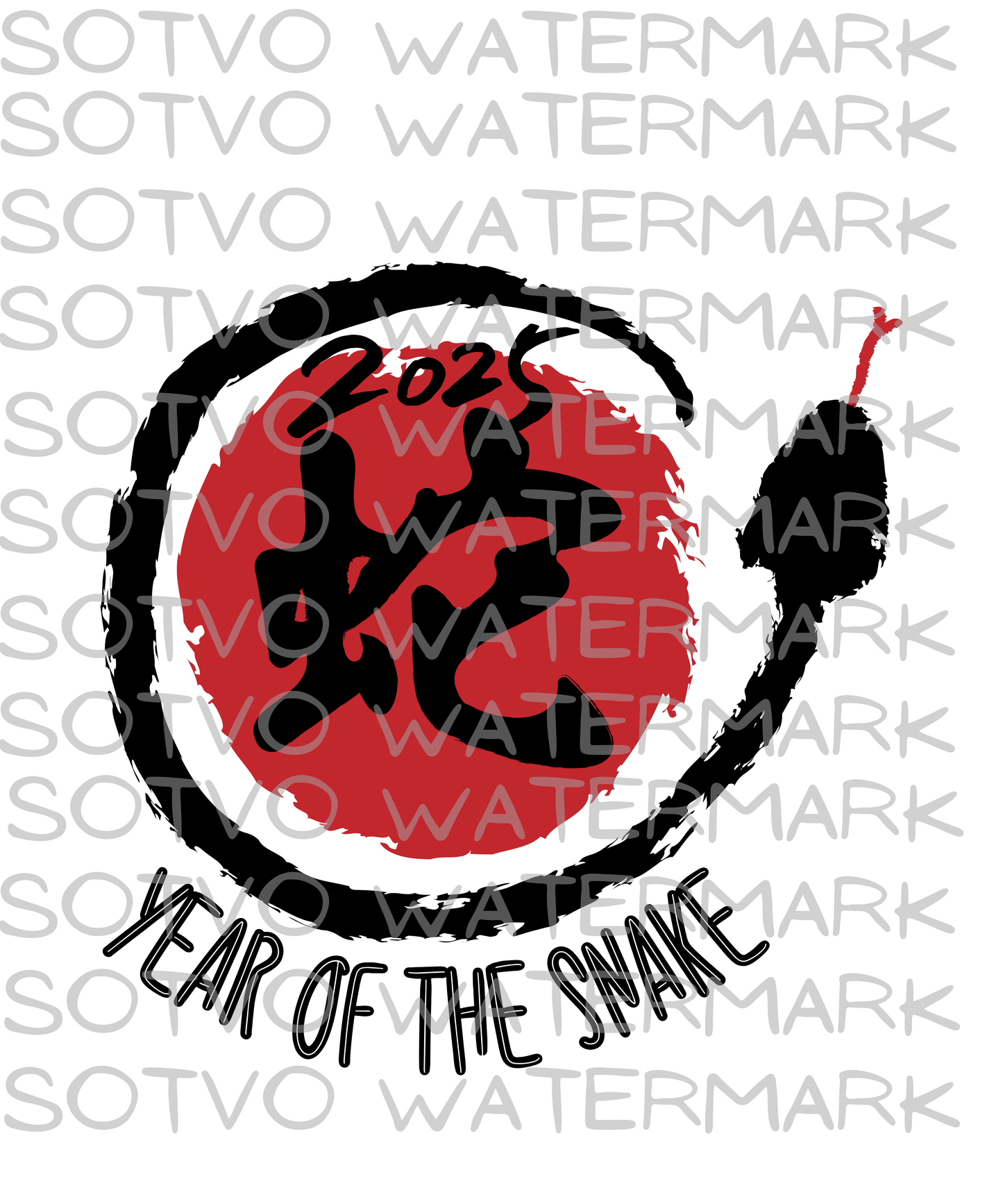 Year Of The Snake 2025: Urban Style Unisex Oversized Faded T-Shirt
