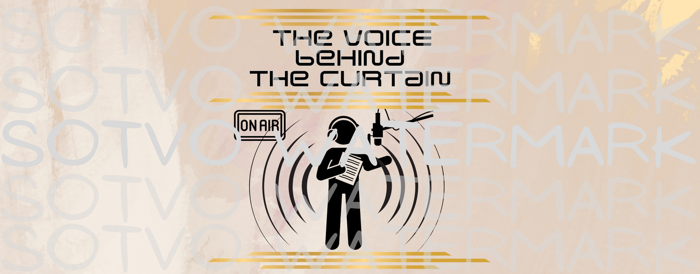 The Voice Behind the Curtain Classic White Glossy Mug