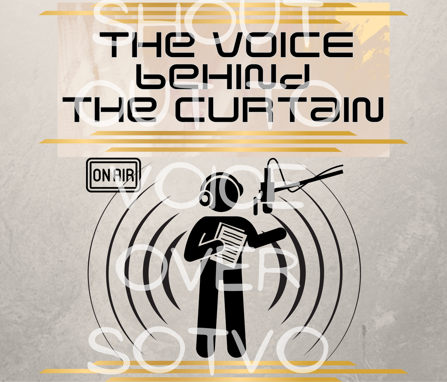 The Voice Behind the Curtain: Reusable Stainless Steel Water Tumbler w/Straw