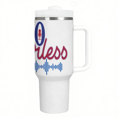 VO FEARLESS: 40oz Tumbler with Handle and Straw