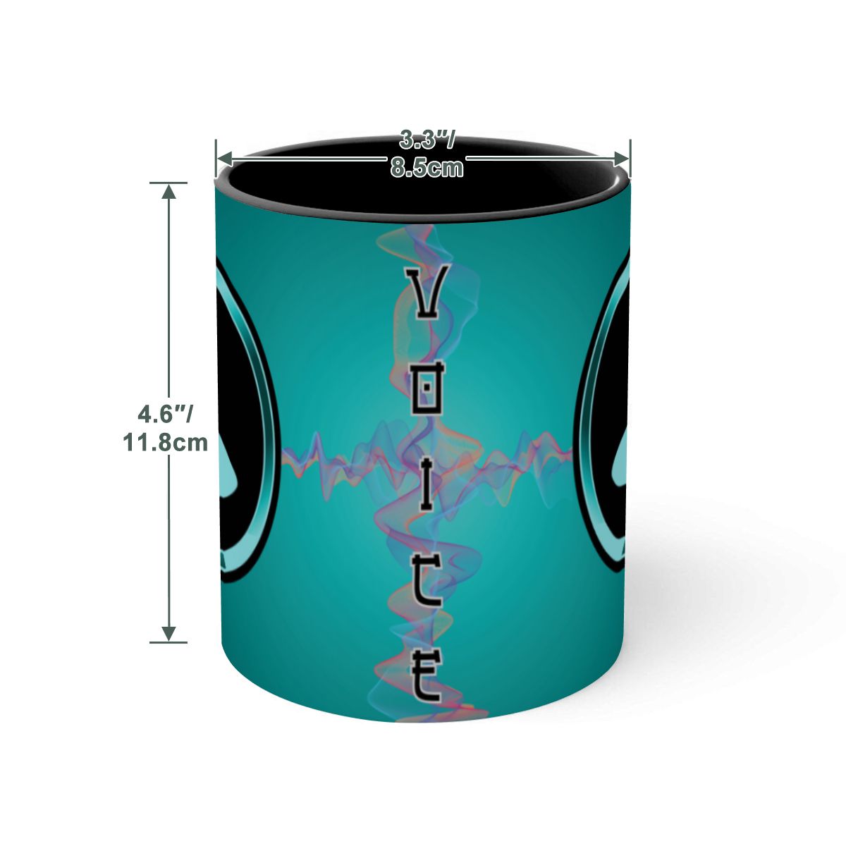 Large Colorful Mug (15oz) (Made in USA)