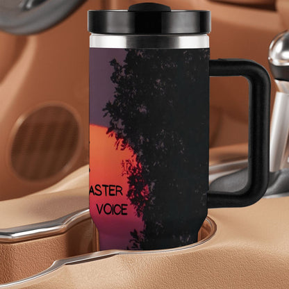 40oz Tumbler with Handle and Straw (Made in USA)