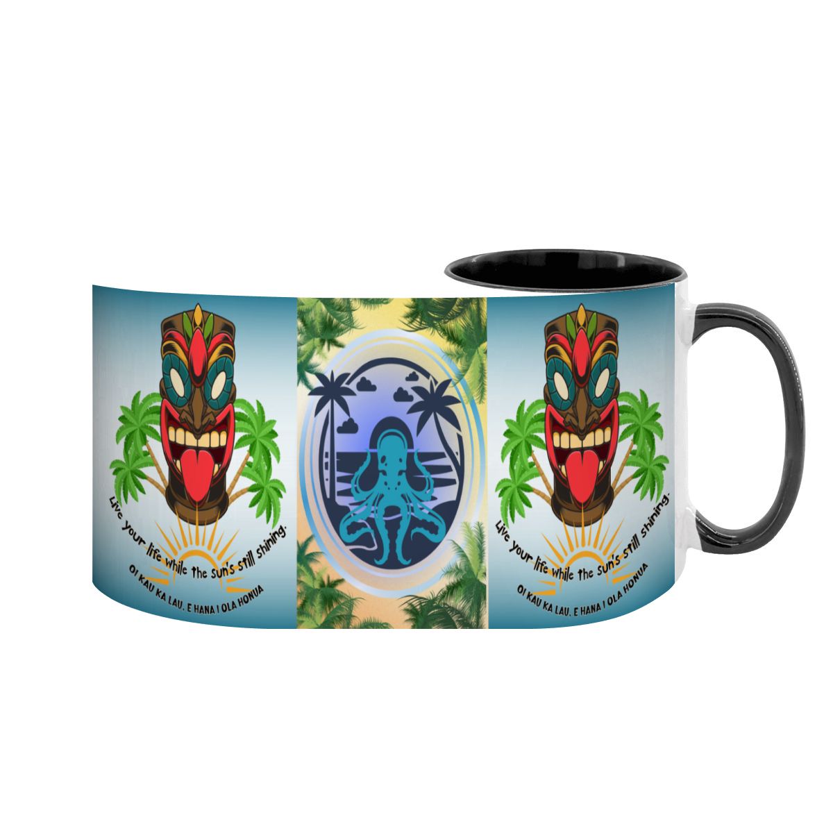 Large Colorful Mug (15oz) (Made in USA)
