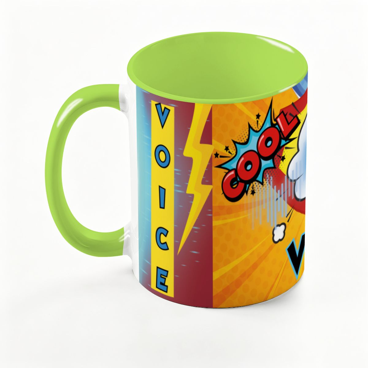 Large Colorful Mug (15oz) (Made in USA)