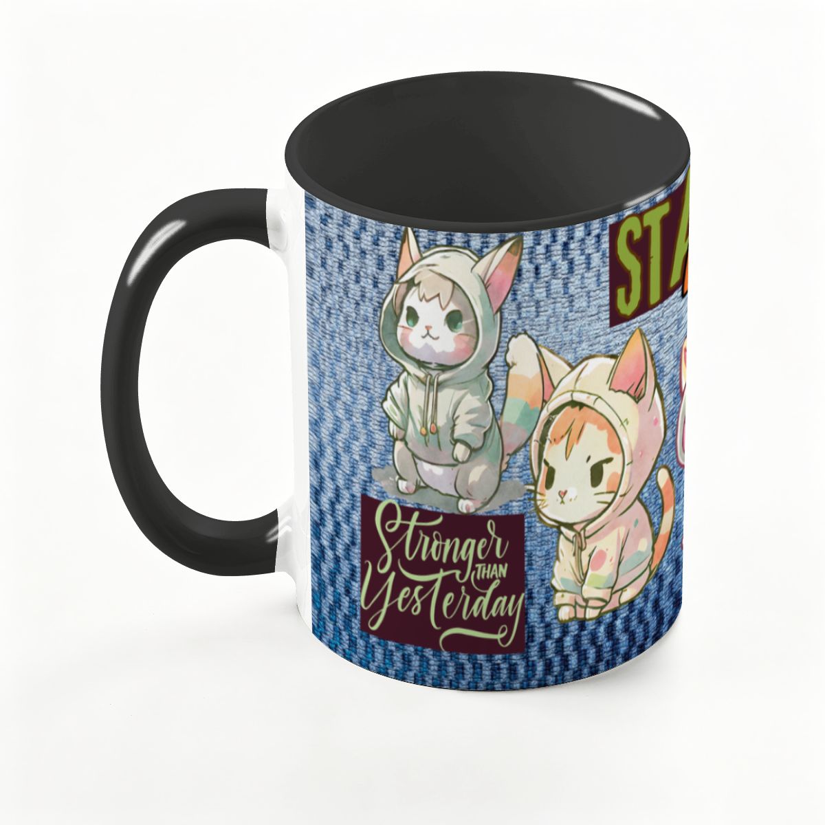 STAND OUT: Large Classic Ceramic Mug (15oz)