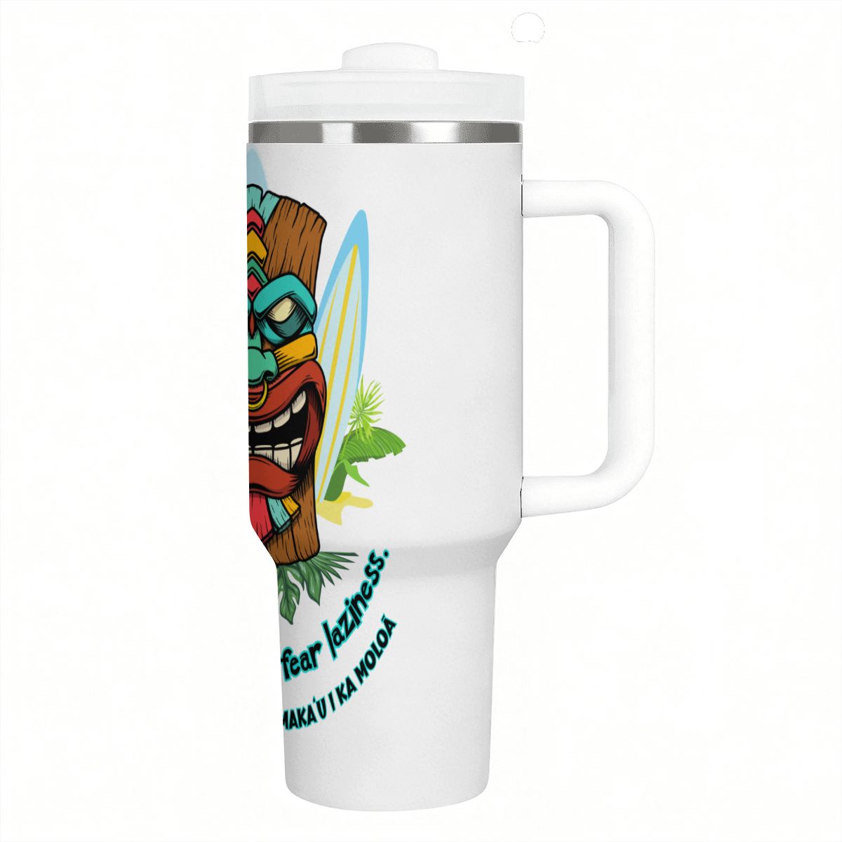 40oz Tumbler with Handle and Straw (Made in USA)