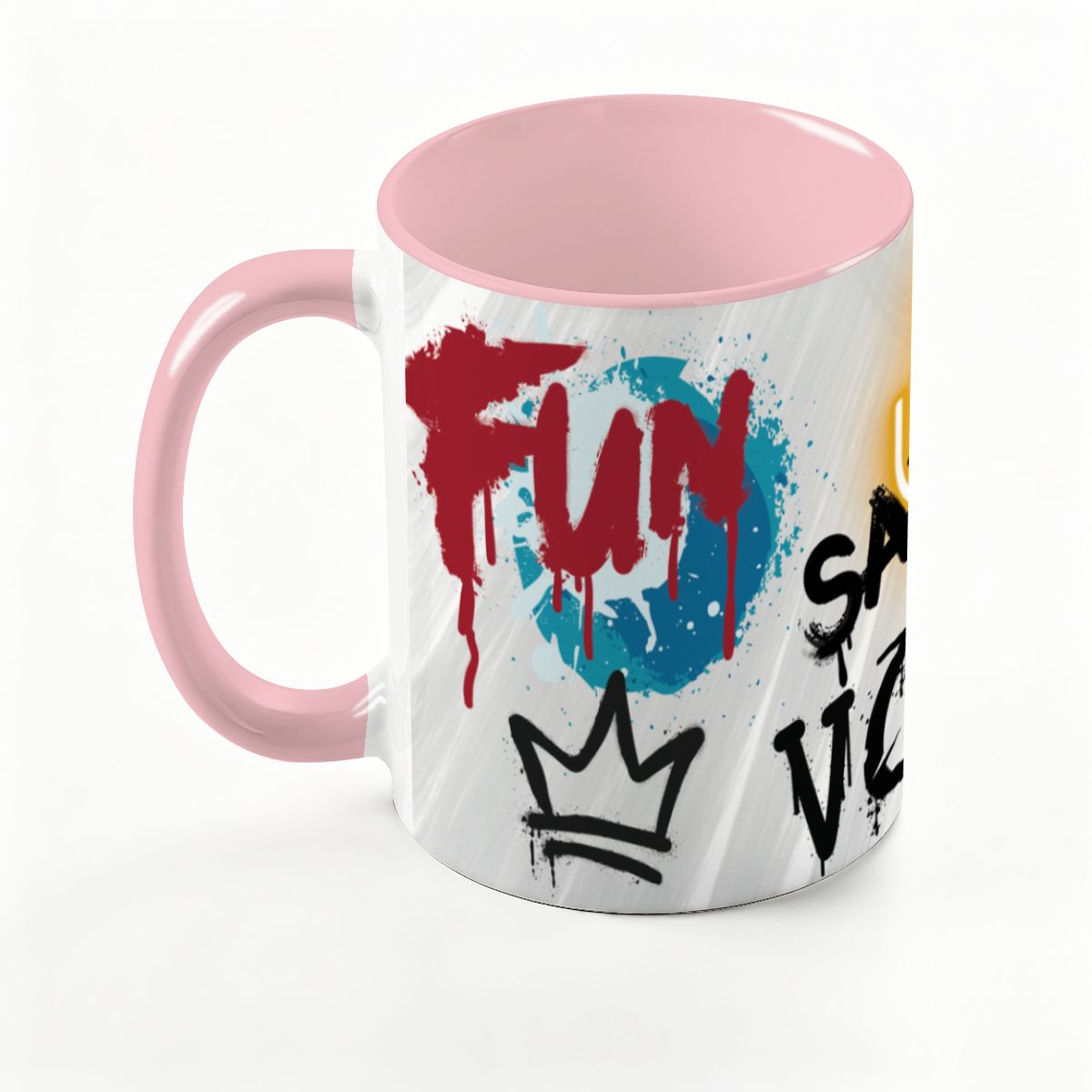 Large Colorful Mug (15oz) (Made in USA)