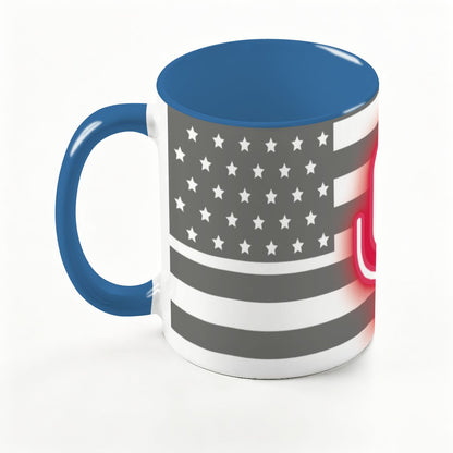Large Colorful Mug (15oz) (Made in USA)