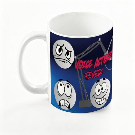 CHARACTER VOICES: VOICE ACTOR: Large Colorful Mug (15oz)