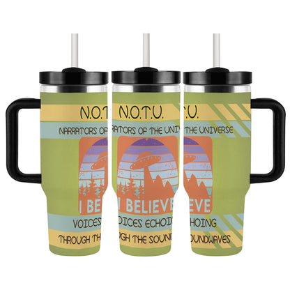 40oz Tumbler with Handle and Straw (Made in USA)