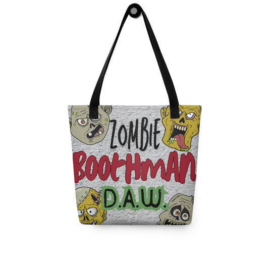 Zombie Boothman: Audio Editor D.A.W. Voice Over Narrator: Personal Carry All Tote Bag