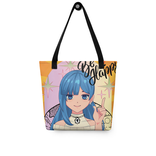 Anime: Be Happy: Personal Carry All Tote Bag