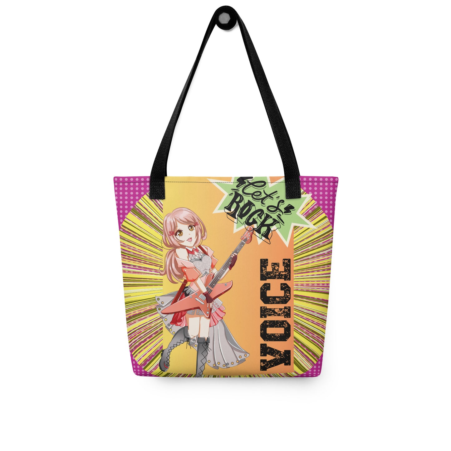 Anime: Let's Rock VOICE: Personal Carry All Tote Bag