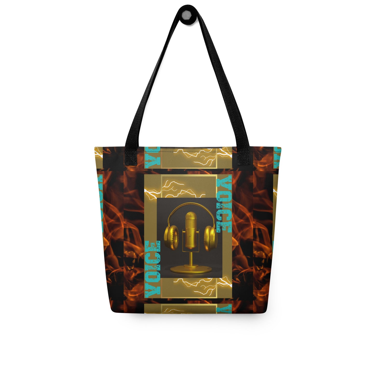 Classy Voice Over: Mic: Personal Carry All Tote Bag