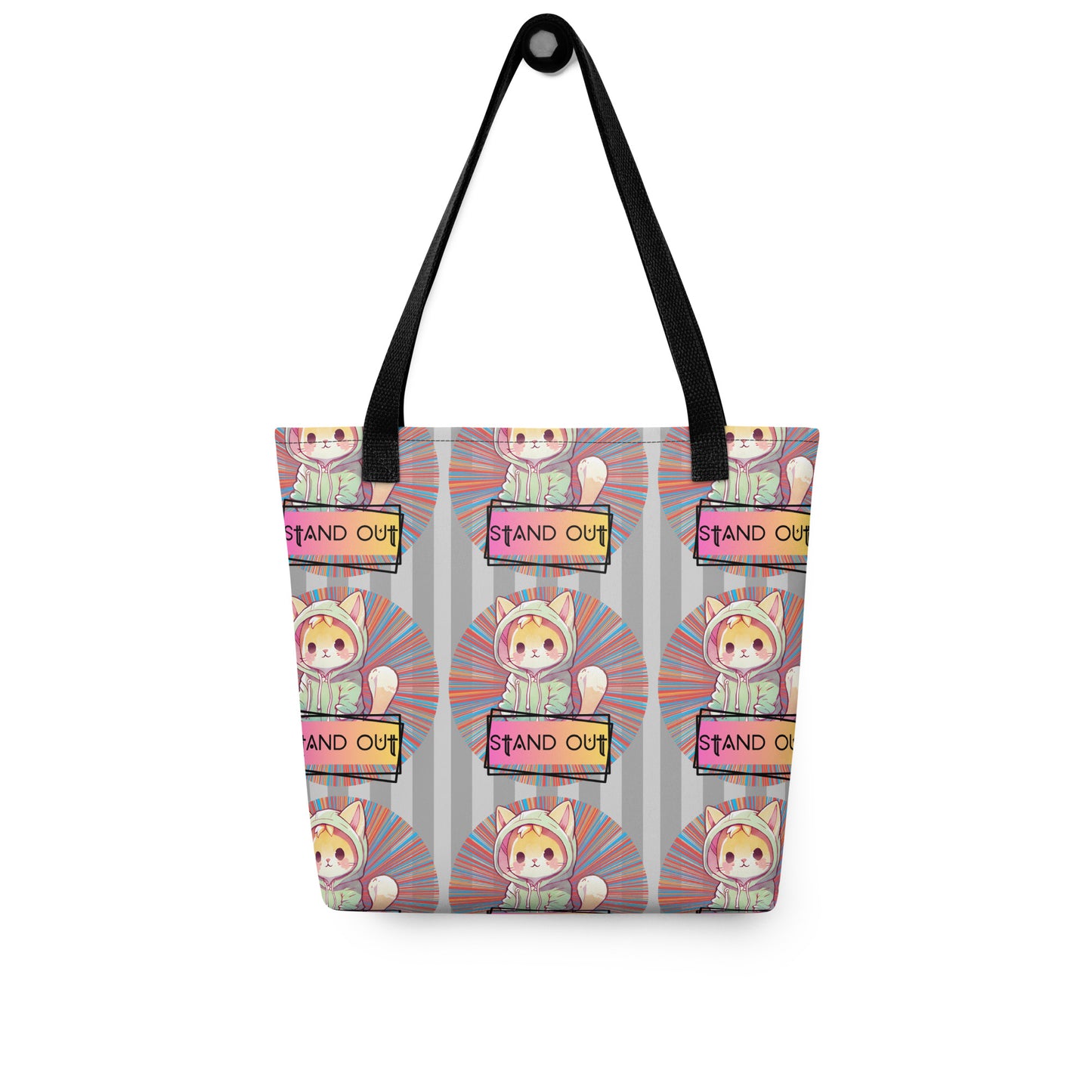 Kitty Stand Out: Personal Carry All Tote Bag