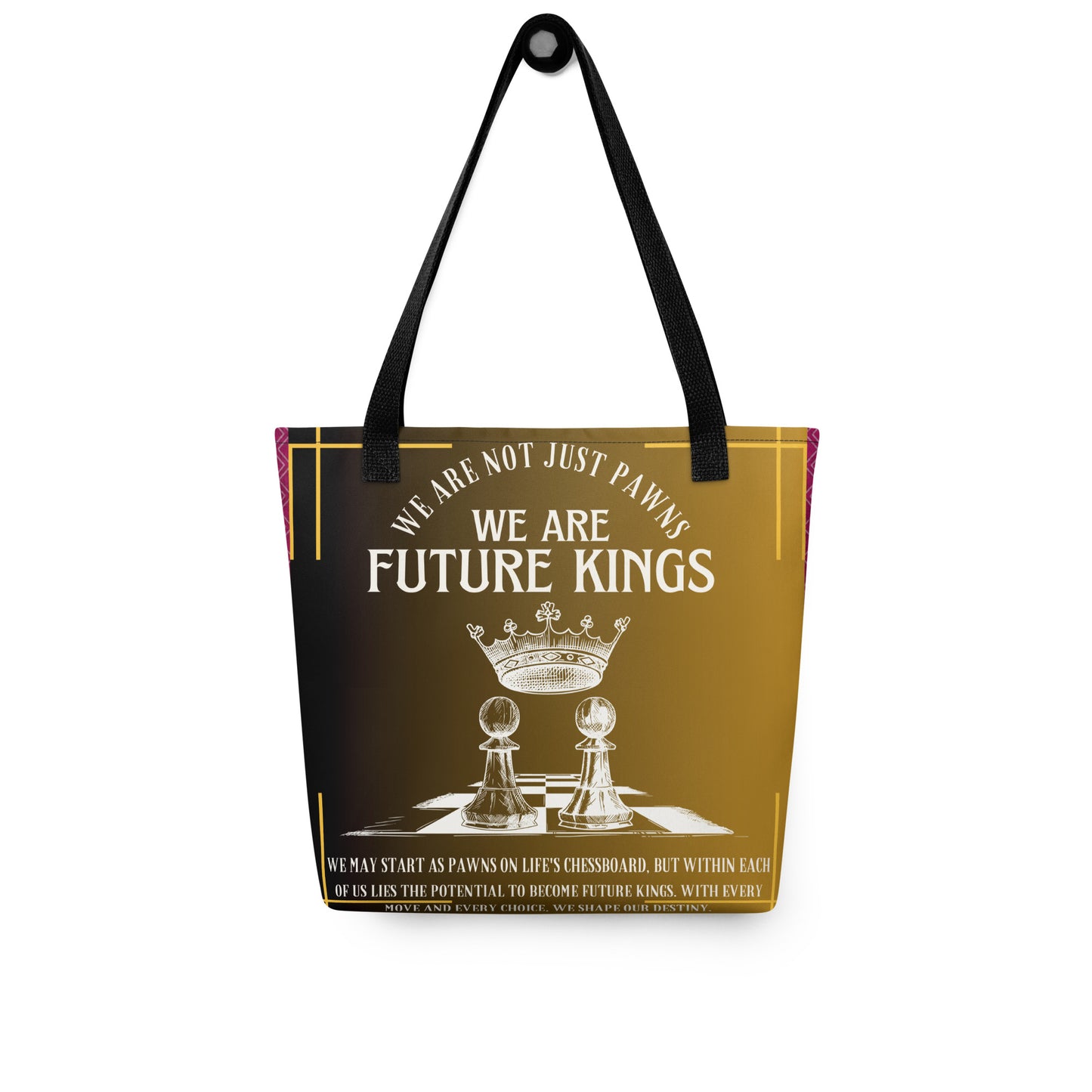 Future Kings: Chess: Personal Carry All Tote Bag