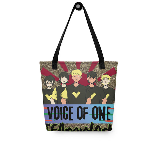 Voice of One: Teamwork: Personal Carry All Tote Bag