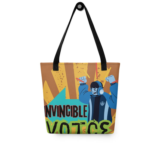 Invincible Voice: Personal Carry All Tote Bag