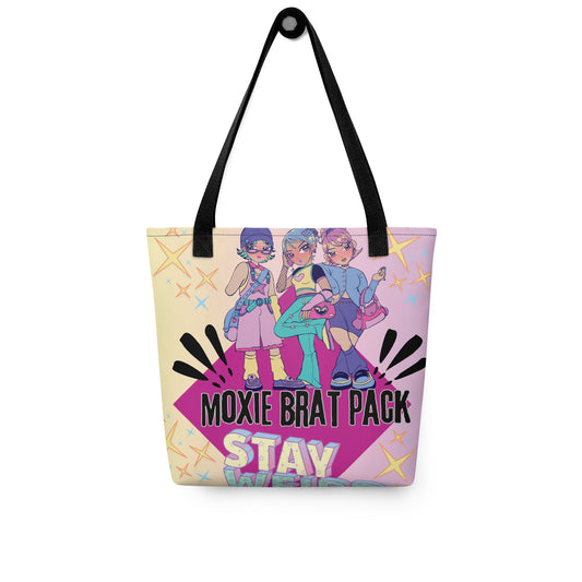 Moxie Brat Pack: Stay Weird: Personal Carry All Tote Bag