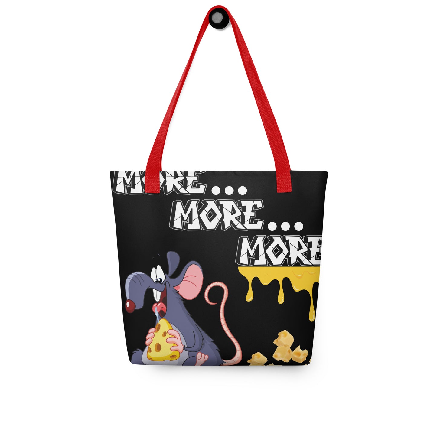 Addicted to Cheese: More, More, More: Personal Carry All Tote Bag