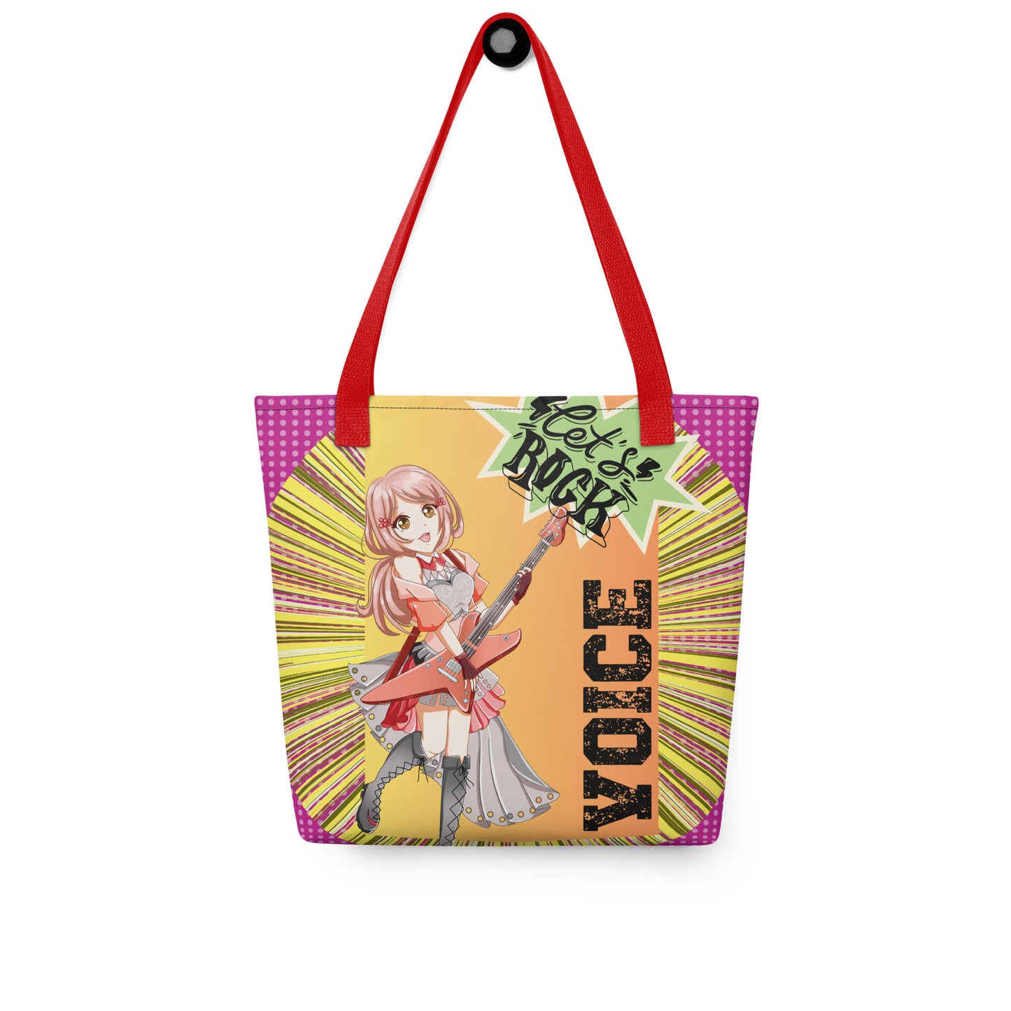 Anime: Let's Rock VOICE: Personal Carry All Tote Bag