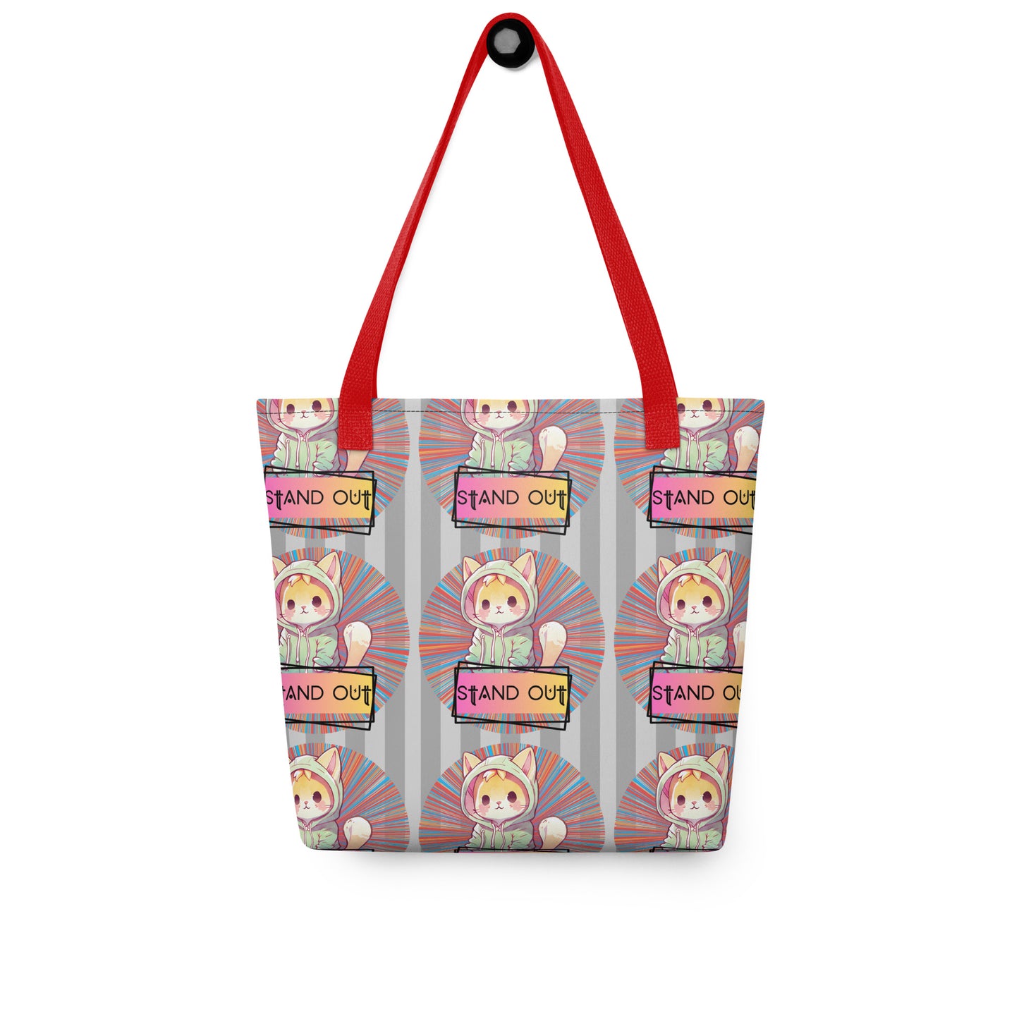 Kitty Stand Out: Personal Carry All Tote Bag