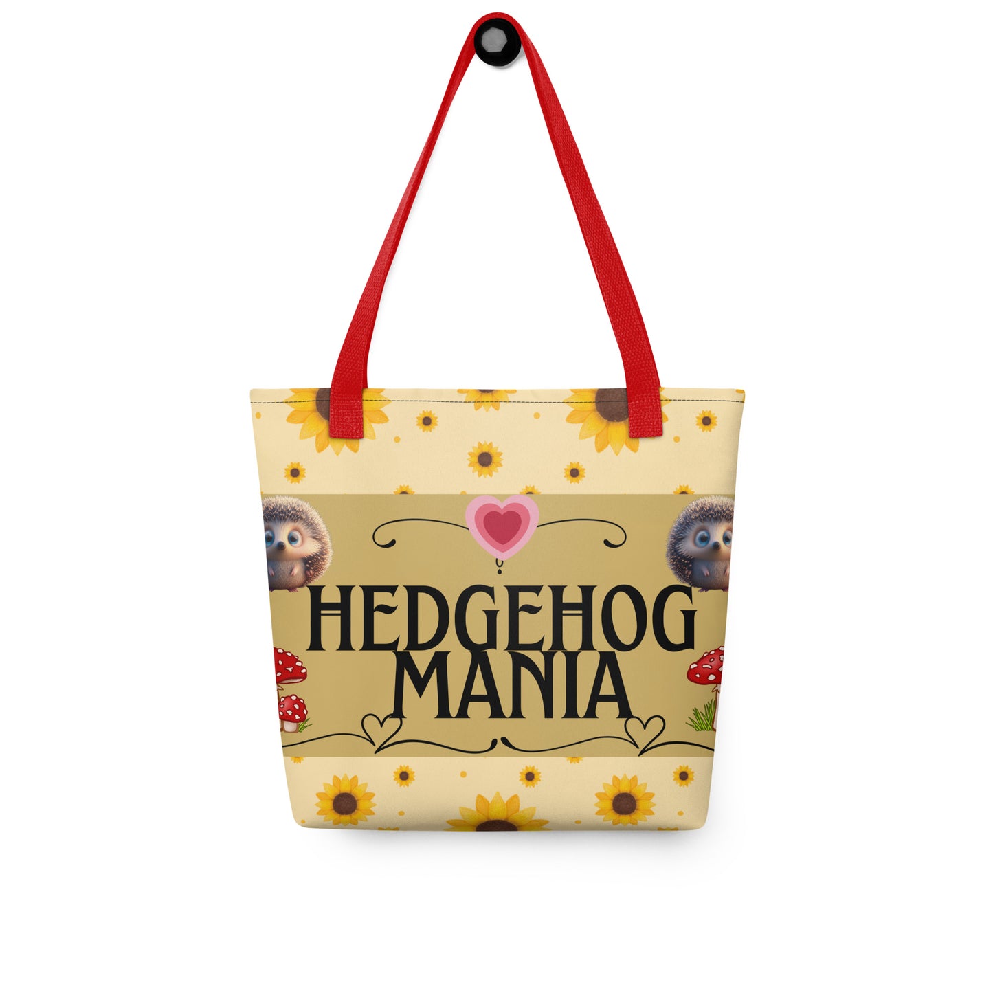 Hedgehog Mania: Personal Carry All Tote Bag