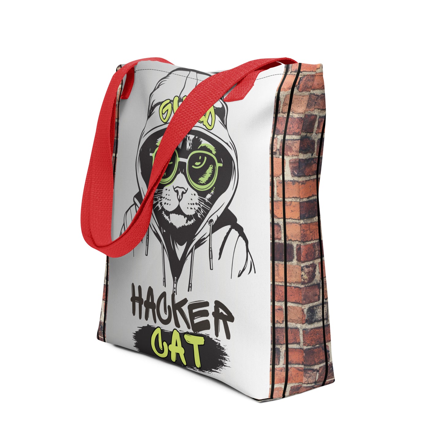 Hacker Cat: Voice: Personal Carry All Tote Bag