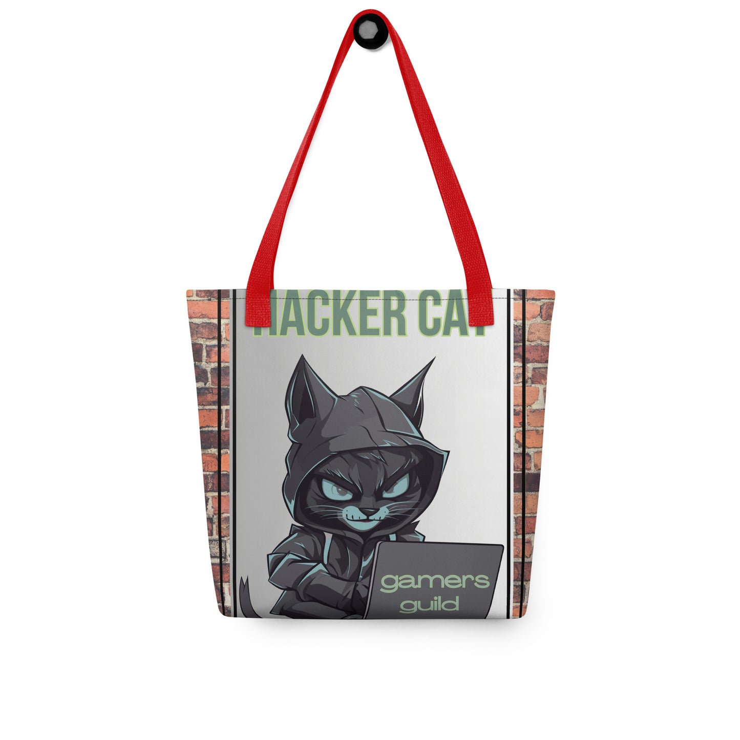 Hacker Cat Gamers Guild: Personal Carry All Tote Bag