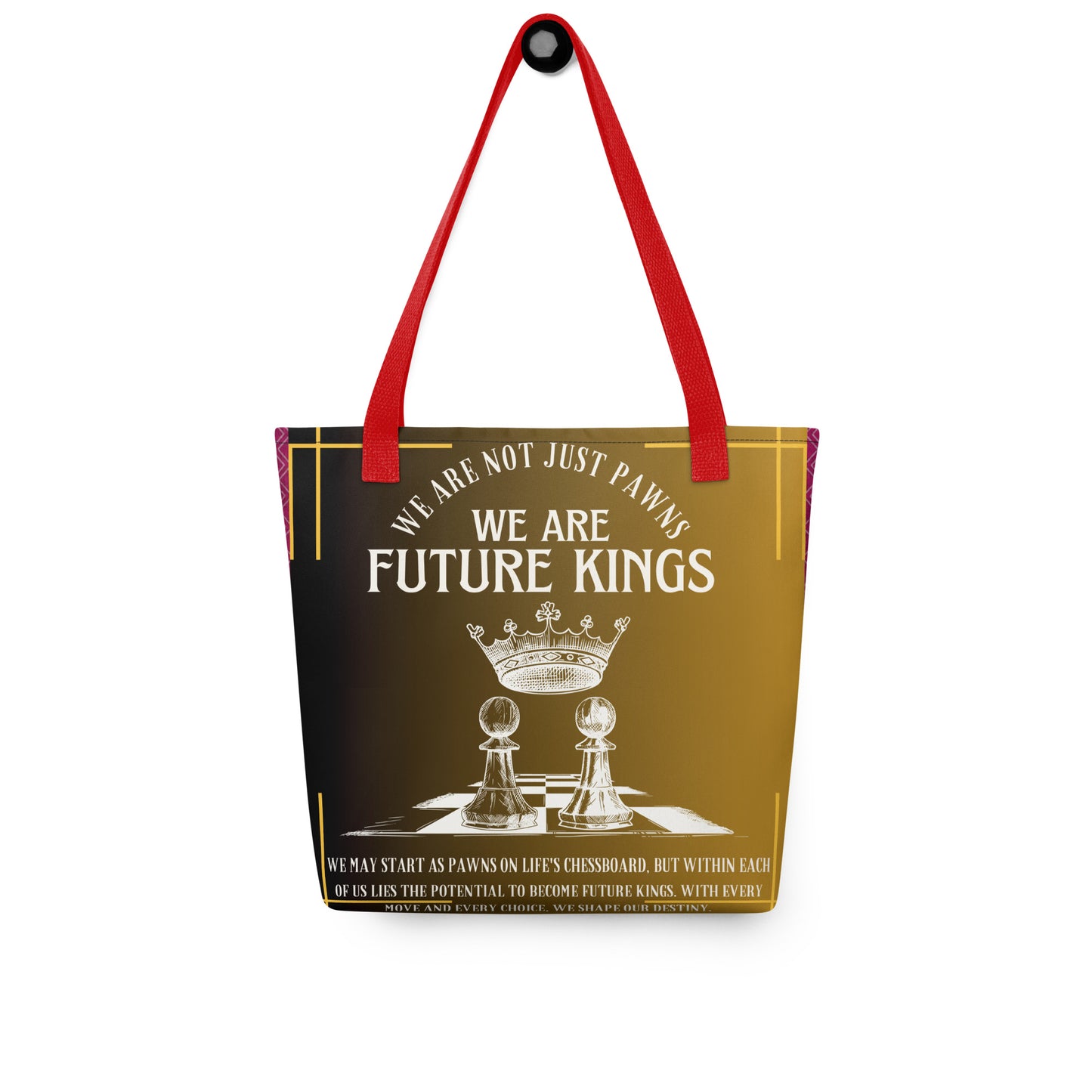 Future Kings: Chess: Personal Carry All Tote Bag