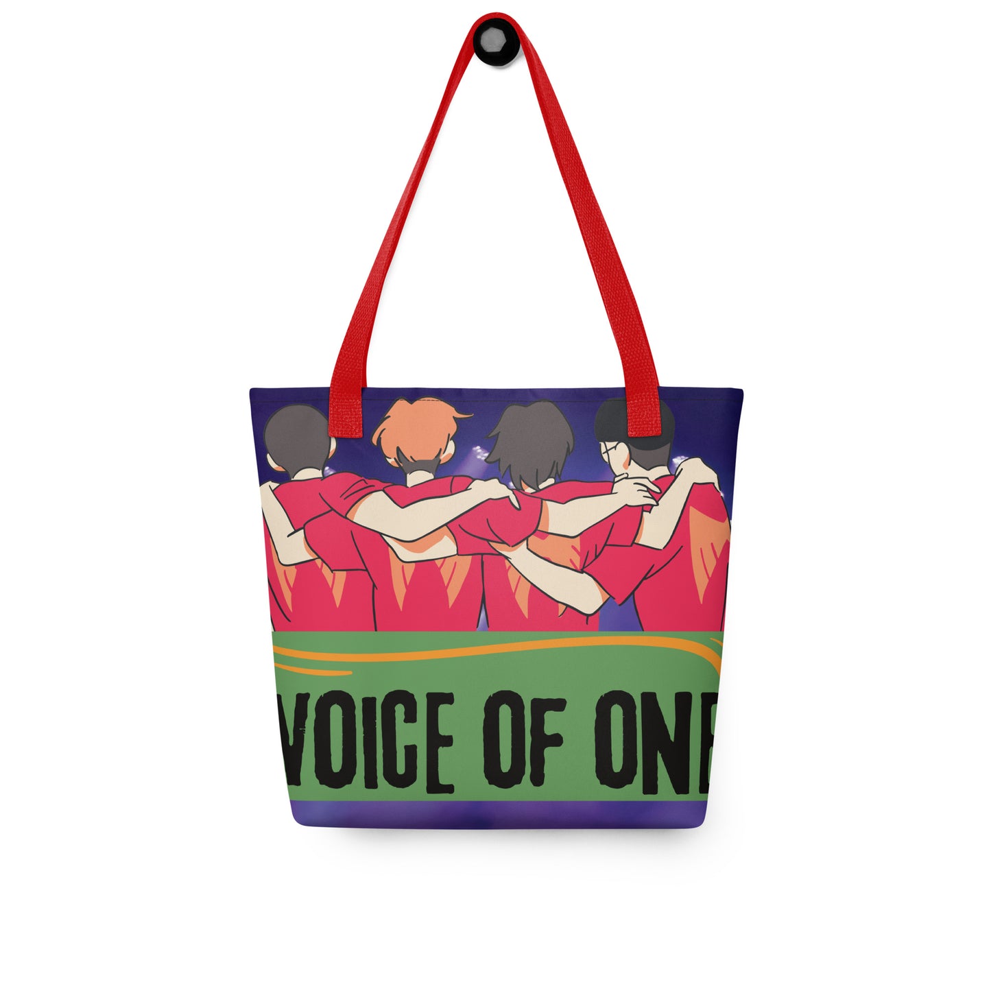 Voice of One: Teamwork: Personal Carry All Tote Bag