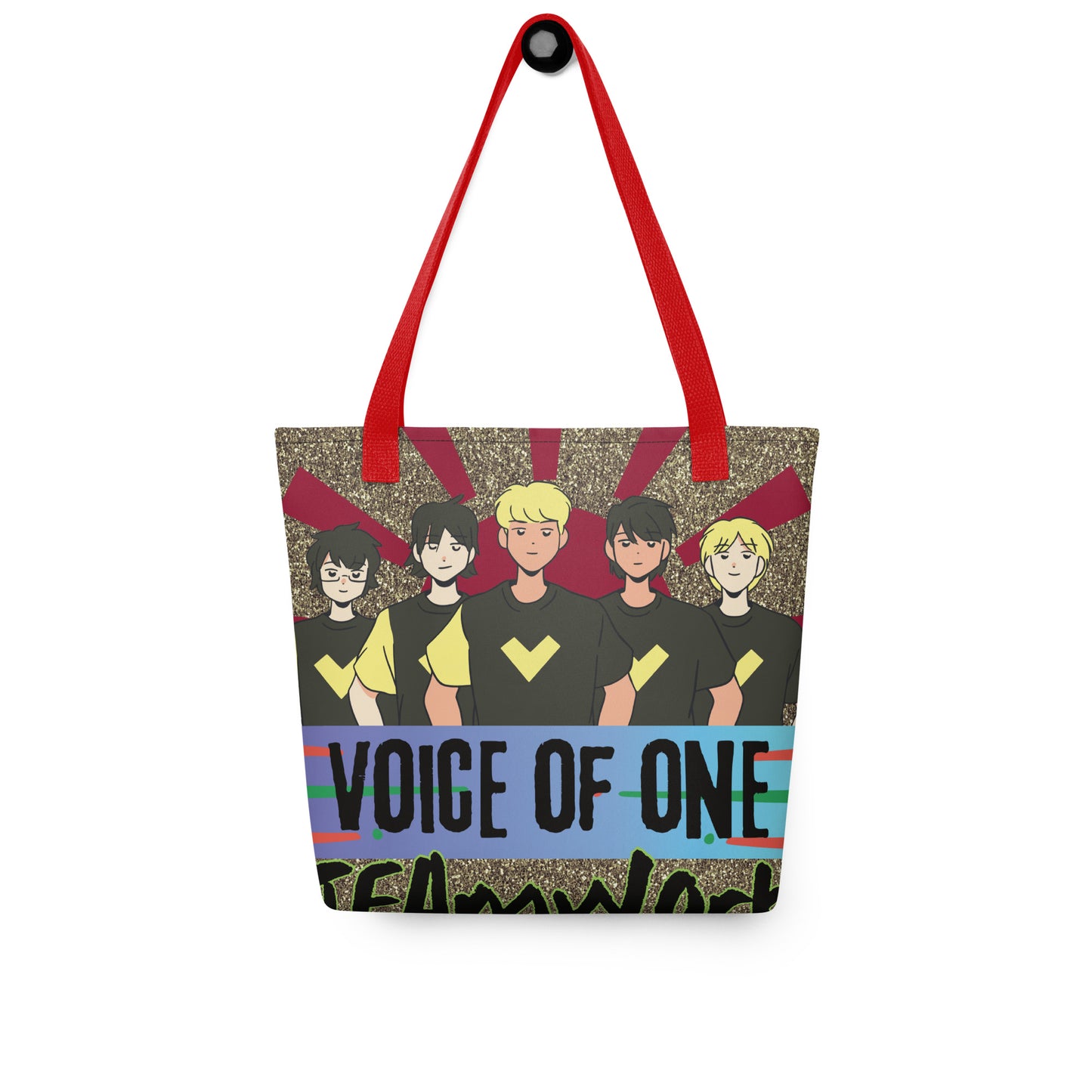 Voice of One: Teamwork: Personal Carry All Tote Bag