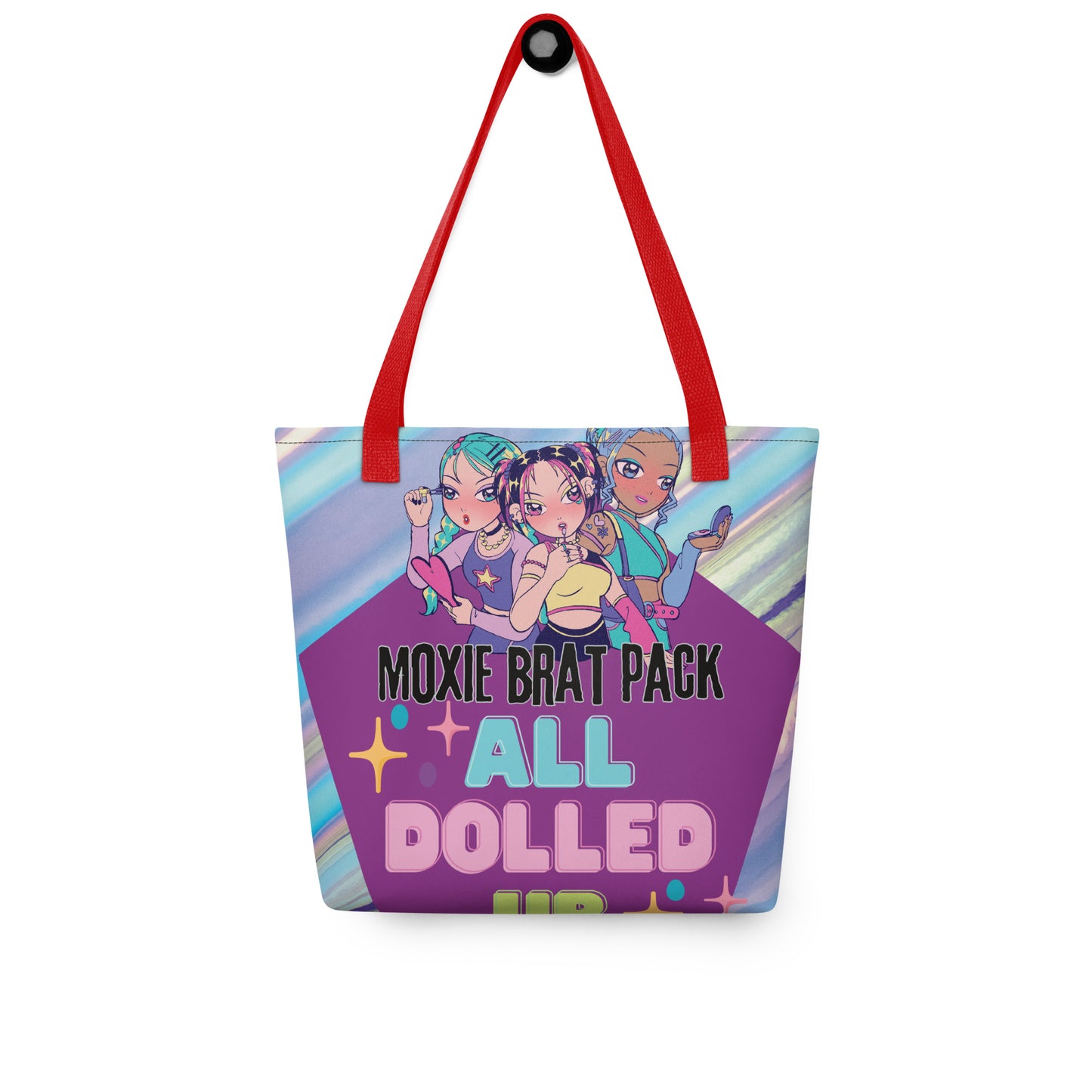 Moxie Brat Pack: All Dolled Up: Personal Carry All Tote Bag