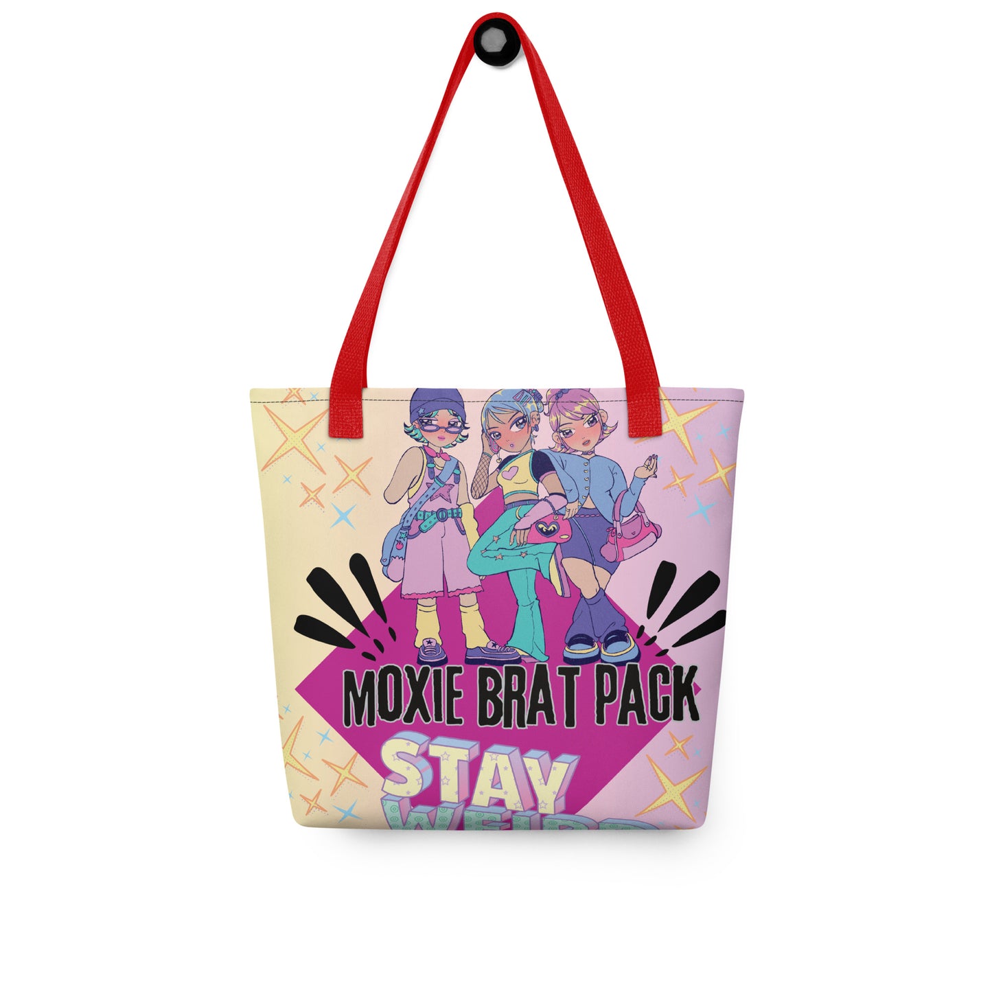 Moxie Brat Pack: Stay Weird: Personal Carry All Tote Bag