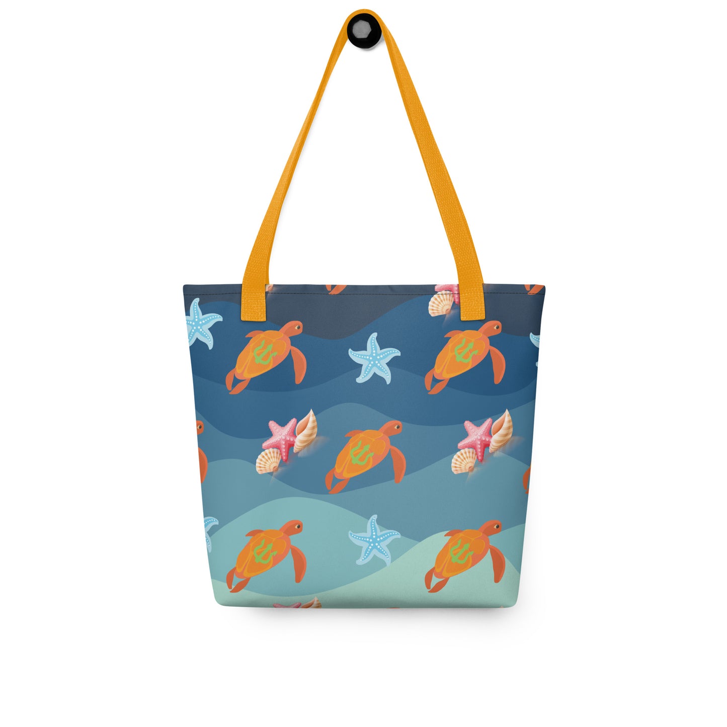 Under the Sea: Turtles: Personal Carry All Tote Bag