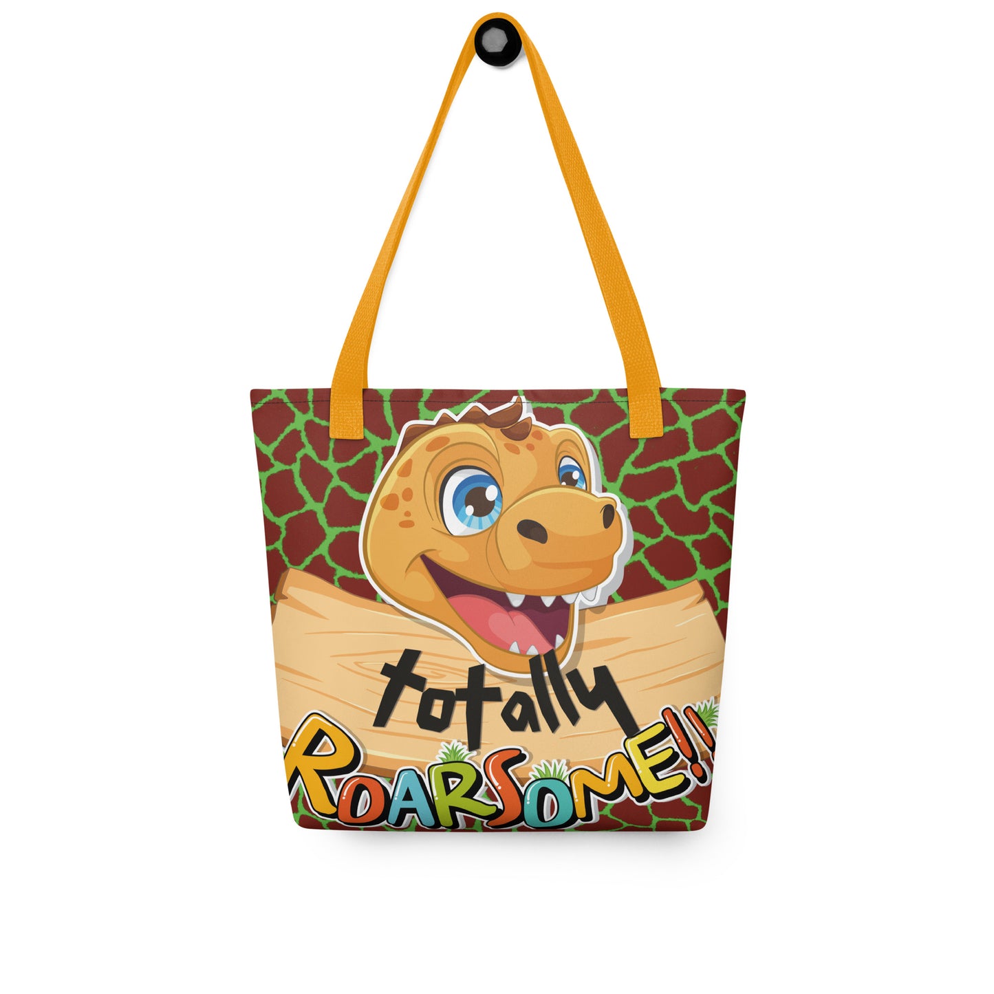 Totally Roarsome: T-Rex Dinosaur: Personal Carry All Tote Bag