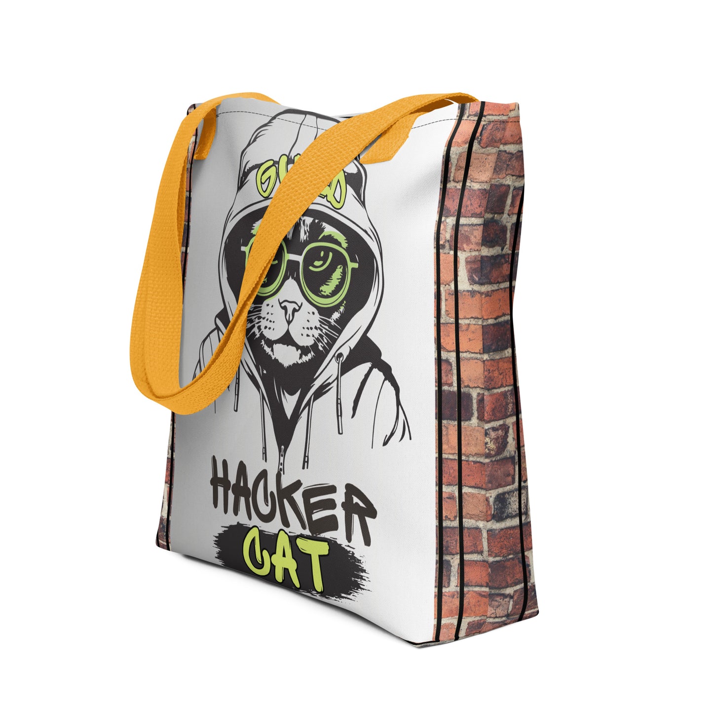 Hacker Cat: Voice: Personal Carry All Tote Bag