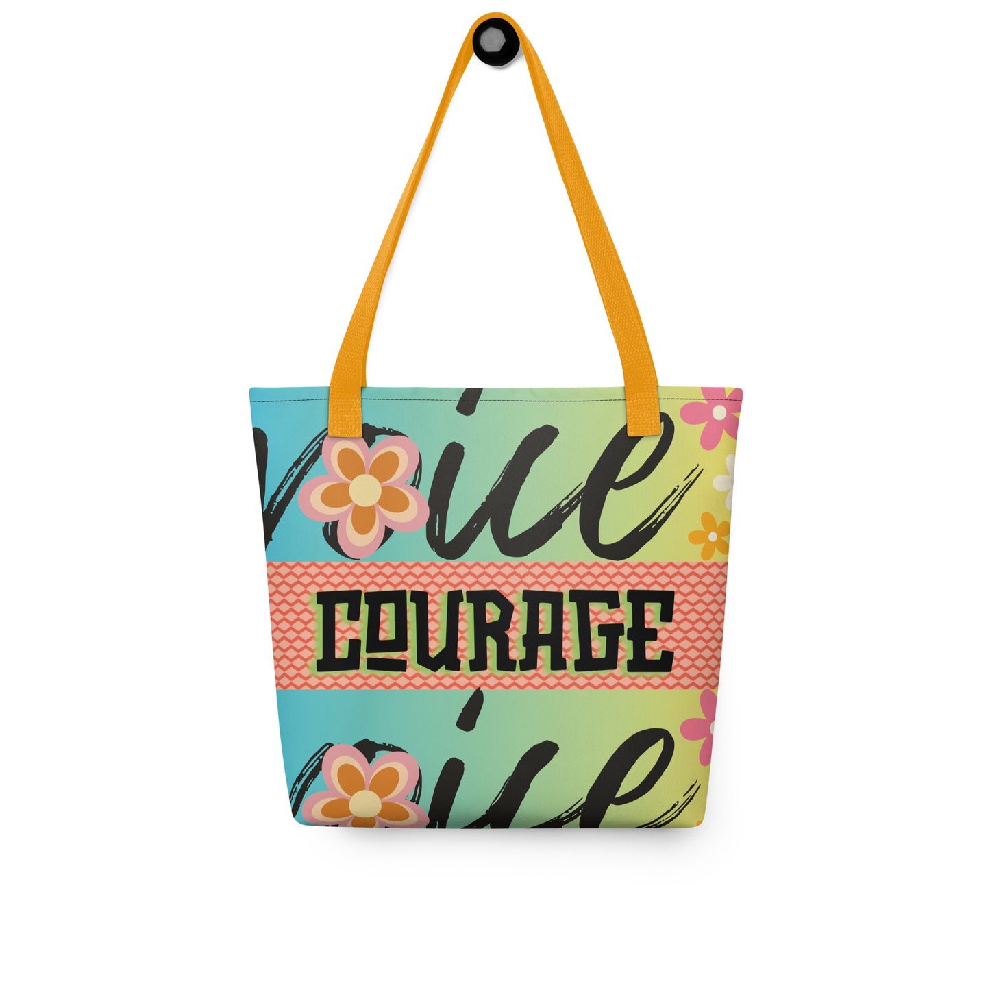 Voice Courage: Voice Over Audiobook Narrator: Personal Carry All Tote Bag