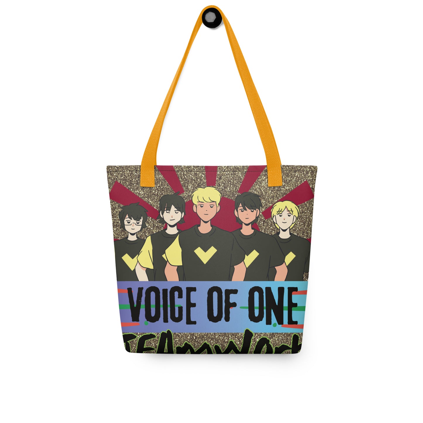 Voice of One: Teamwork: Personal Carry All Tote Bag