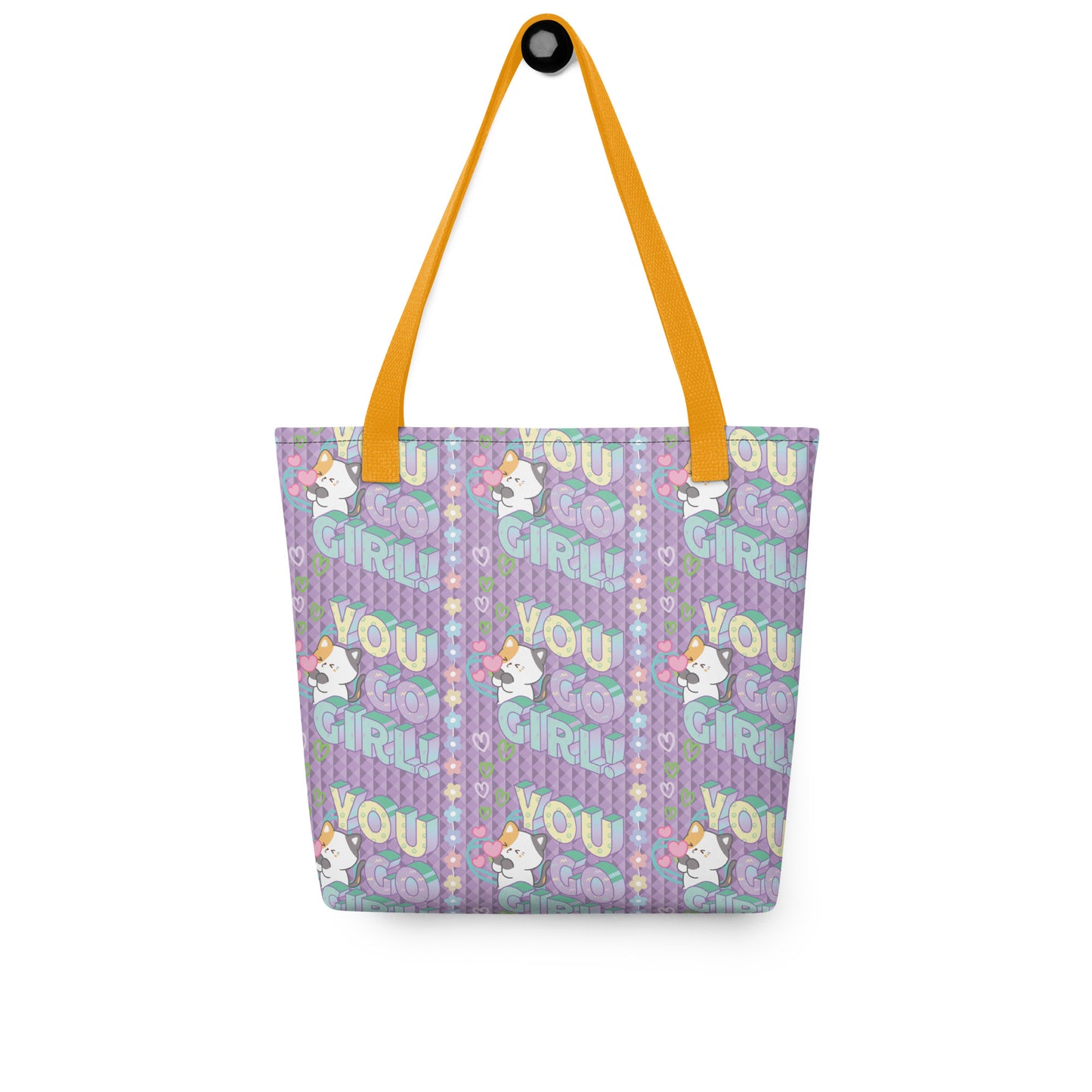 Kitty You Go Girl: Personal Carry All Tote Bag