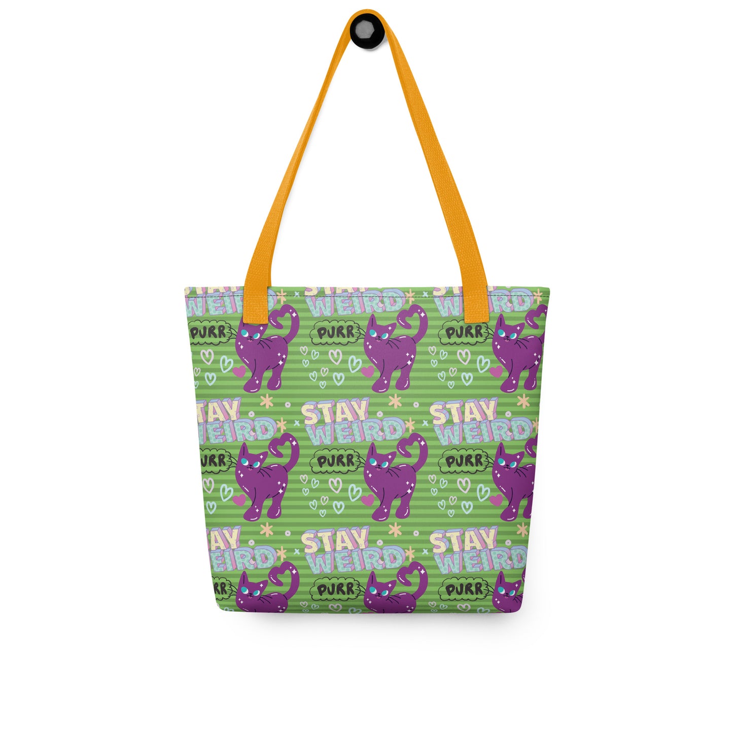 Kitty Stay Weird: Personal Carry All Tote Bag