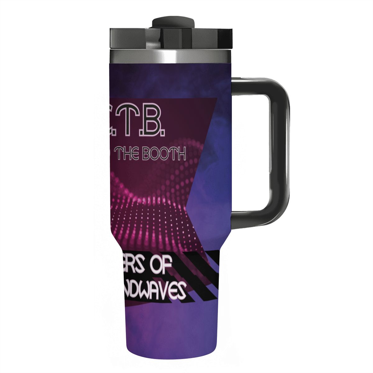 40oz Tumbler with Handle and Straw (Made in USA)